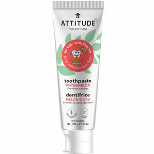 Attitude Kids Toothpaste with Fluoride – Watermelon 120g
