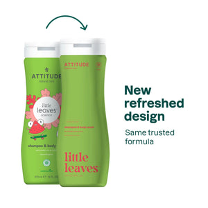 Attitude Little Leaves 2 in 1 Shampoo & Body Wash Coco Melon 473mL