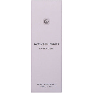 Active Humans Mini Deodorant Spray Lavender 30mL