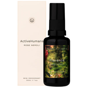 Active Humans Mini Deodorant Spray Rose Neroli 30mL