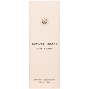 Active Humans Deodorant Spray Rose Neroli 60mL