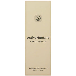 Active Humans Deodorant Spray Sandalwood 60mL