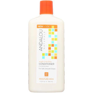 Andalou Moisture Rich Conditioner with Argan Oil & Shea 340mL
