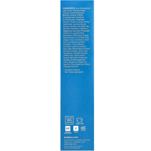 Andalou Clear Skin Citrus Kombucha Cleansing Gel 178 mL