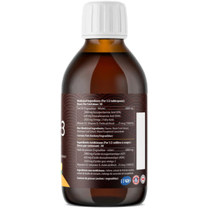 AquaOmega 3X Ultimate Strength EPA Omega-3 Lemon 225mL