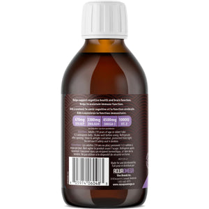 AquaOmega 5X Ultimate Strength DHA Omega-3 Grape 225mL