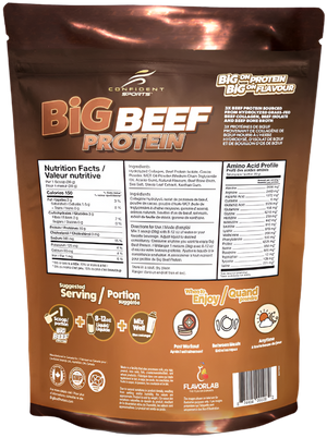 Confident Sport Beef Protein - Chocolate 907g