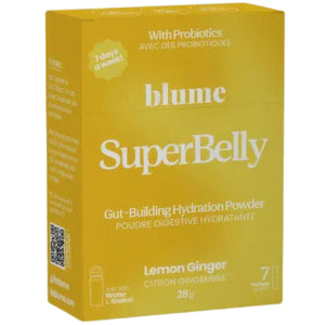 Blume SuperBelly Gut-Building Hydration Sachets Lemon Ginger 7pk