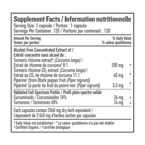 Botanica Turmeric Liquid Capsules 120s
