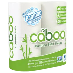 Caboo Tree-Free Bamboo Toilet Paper 4pk
