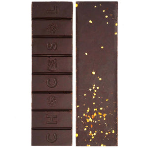 Chocosol Five Chili Bullet 75% Dark Chocolate 75g