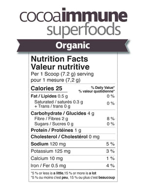 Prairie Naturals Organic CocoaImmune Superfood Powder 150g
