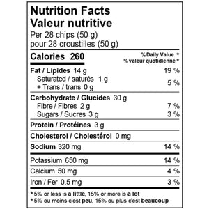 Covered Bridge Sour Cream & Onion Potato Chips 170g