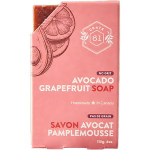 Crate 61 Avocado Grapefruit Bar Soap 110g