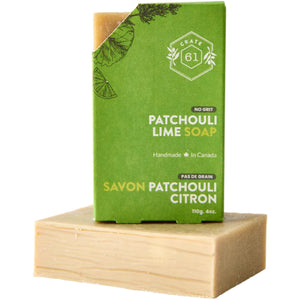 Crate 61 Patchouli Lime Bar Soap 110g