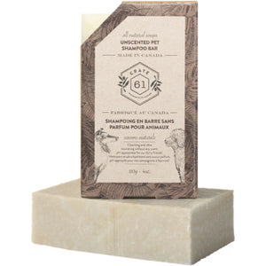 Crate 61 Pet Shampoo Bar - Unscented 110g
