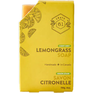 Crate 61 Lemongrass Bar Soap 110g