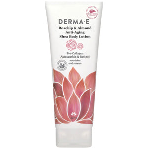 Derma E Rosehip & Almond Anti-Aging Shea Body Lotion 227g