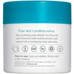 Derma E Tea Tree & Vitamin E Relief Cream 113g