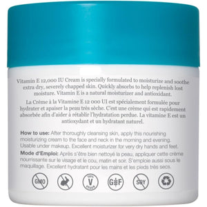 Derma E Vitamin E 12,000 IU Cream 113g