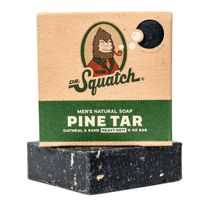 Dr. Squatch Men's Bar Soap Pine Tar 141g