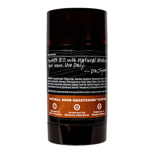 Dr. Squatch Men's Deodorant Wood Barrel Bourbon 75g