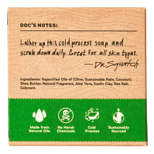 Dr. Squatch Men's Bar Soap Cool Fresh Aloe 141g