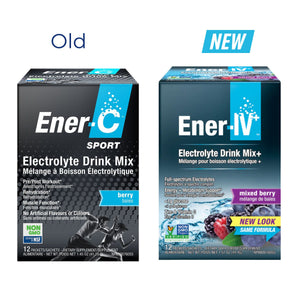Ener-IV+ Electrolyte Drink Mix Mixed Berry (Case of 12)