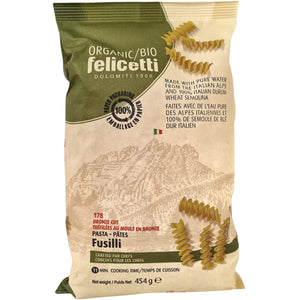 Felicetti Organic White Fusilli 454g