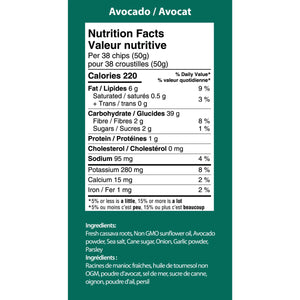 FitBite Cassava Chips Avocado Flavour 100g