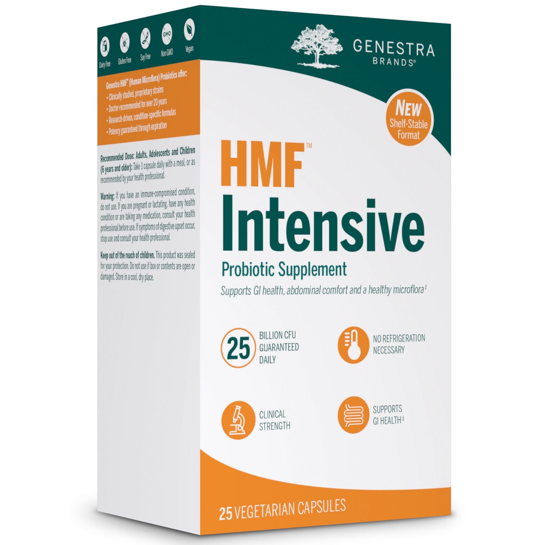 Genestra HMF Intensive Shelf Stable 25s