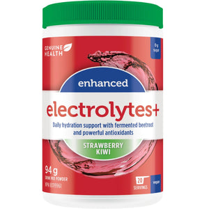 Genuine Health Enhanced Electrolytes+ Strawberry Kiwi 94g