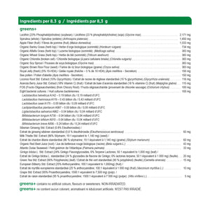 Genuine Health Greens+ Original - Unsweetened Natural 208g (25 servings)