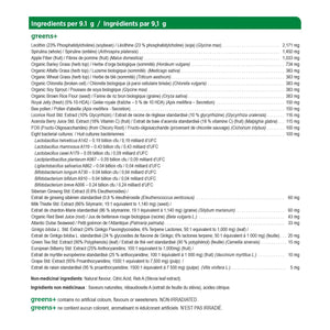 Genuine Health Greens+ Original - Tropical Fruit 228g (25 servings)