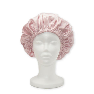 Giovanni Satin Hair Bonnet - Blush