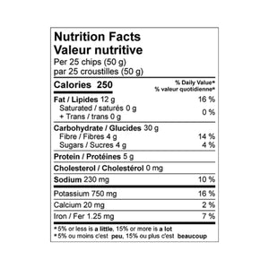 Hardbite Handcrafted-Style Rock Salt & Vinegar Chips 150g