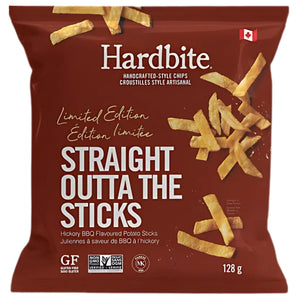 Hardbite Hickory BBQ Potato Sticks 128g
