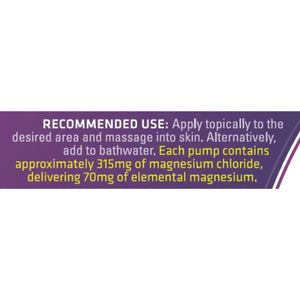 ITL Health SeaMAG Topical Magnesium Chloride Gel 250mL