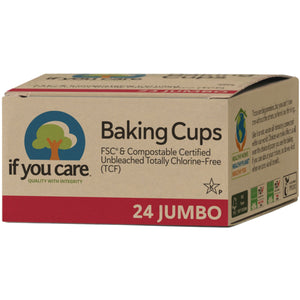 If You Care Jumbo Baking Cups 24ct