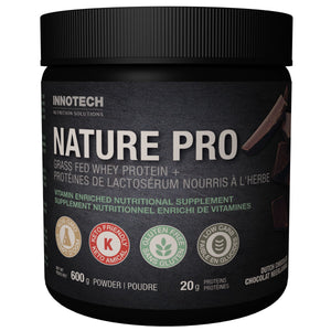 Innotech NaturePro Grass Fed Whey Protein - Chocolate 600g