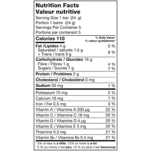 MadeGood Chocolate Drizzled Granola Bars Cookie Crumble 5x24g