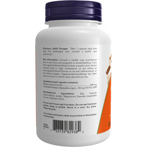 NOW Betaine HCI Capsules 120s