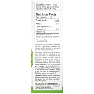 NOW BetterStevia Organic Packets 75ct