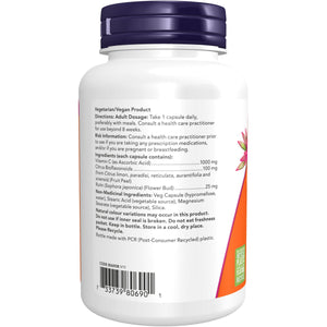 NOW C-1000 with 100mg Bioflavonoids Capsules 100s