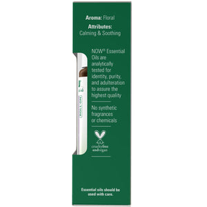 NOW Organic Lavender Essential Oil Roll-On 10mL