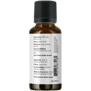 NOW 100% Pure Bergamot Essential Oil 30mL