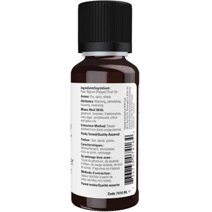 NOW 100% Pure Black Pepper Essential Oil 30mL