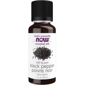 NOW 100% Pure Black Pepper Essential Oil 30mL