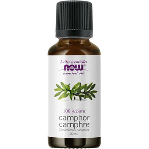 NOW 100% Pure Camphor Essential Oil 30mL