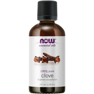 NOW 100% Pure Clove Essential Oil 118mL